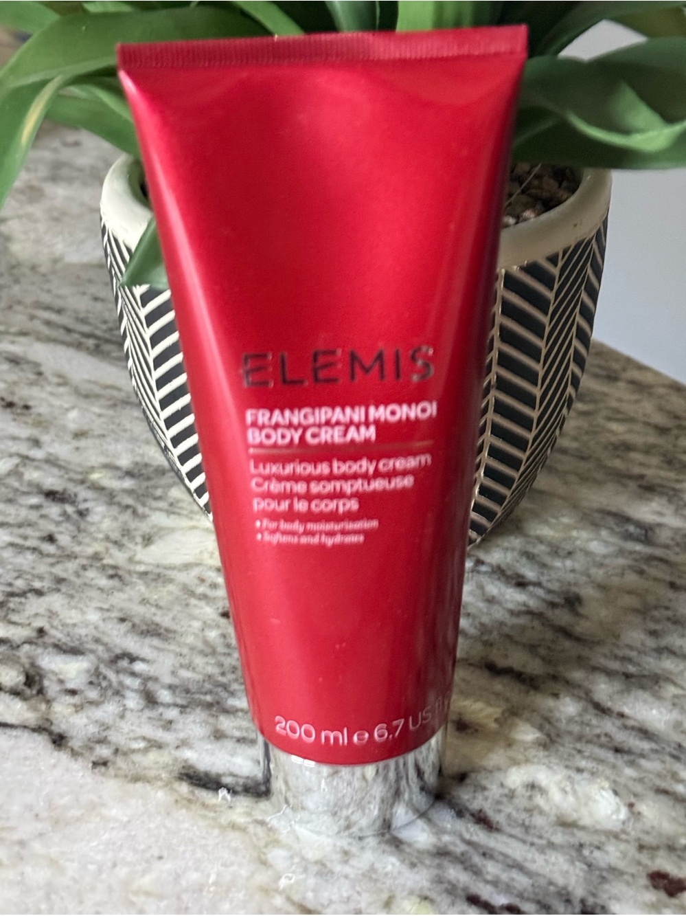 ELEMIS Frangipani Monoi Body Cream 6.7 oz 200ml NEW SEALED Luxury Skincare